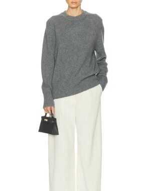 RENGGLI Oversized Crewneck Sweater (Size XXS)